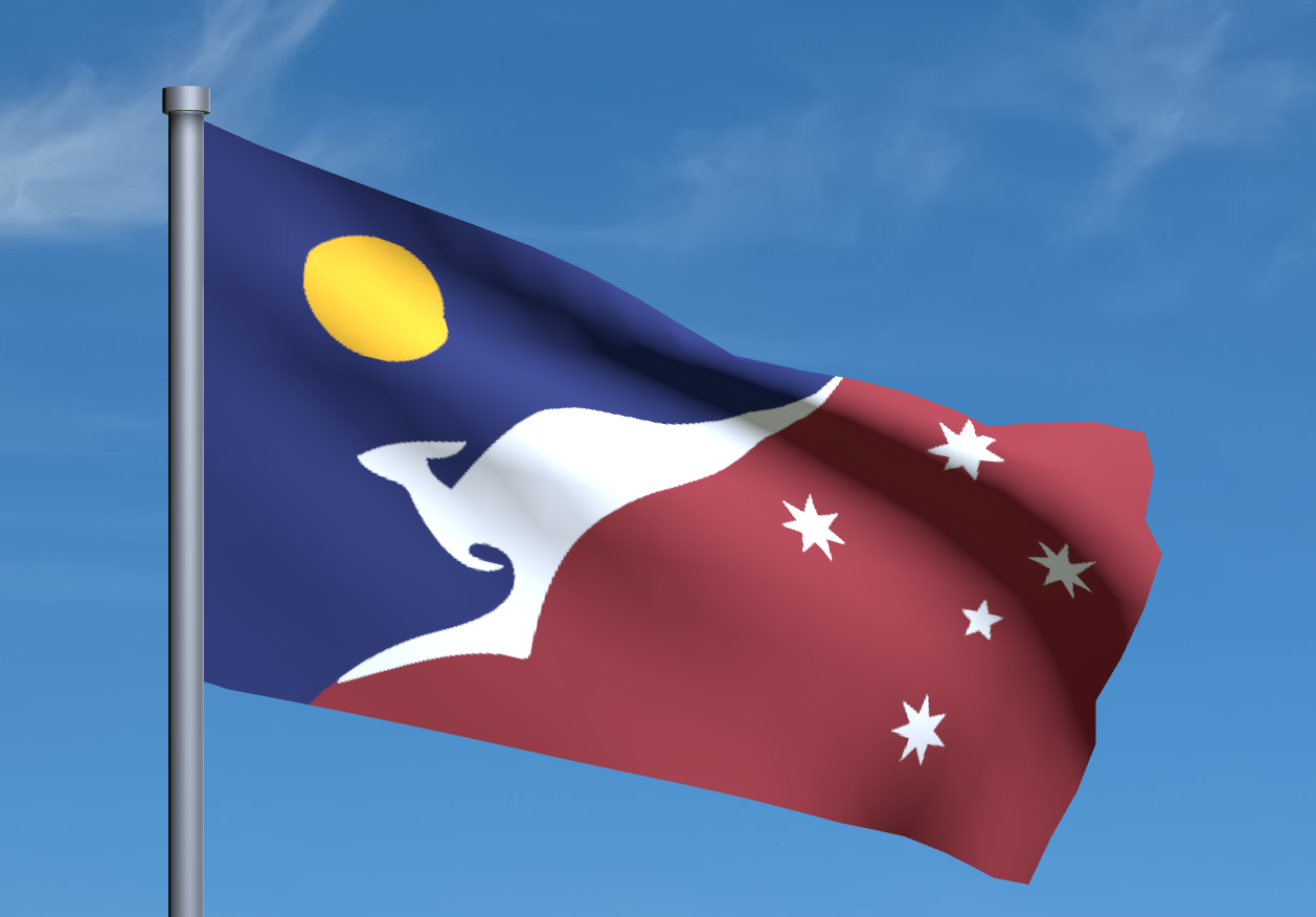 National Flag for Terra Australis _ Graphic